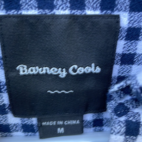 Barney Cools Short sleeve button up with custom cactus on sleeve - Picture 2 of 5